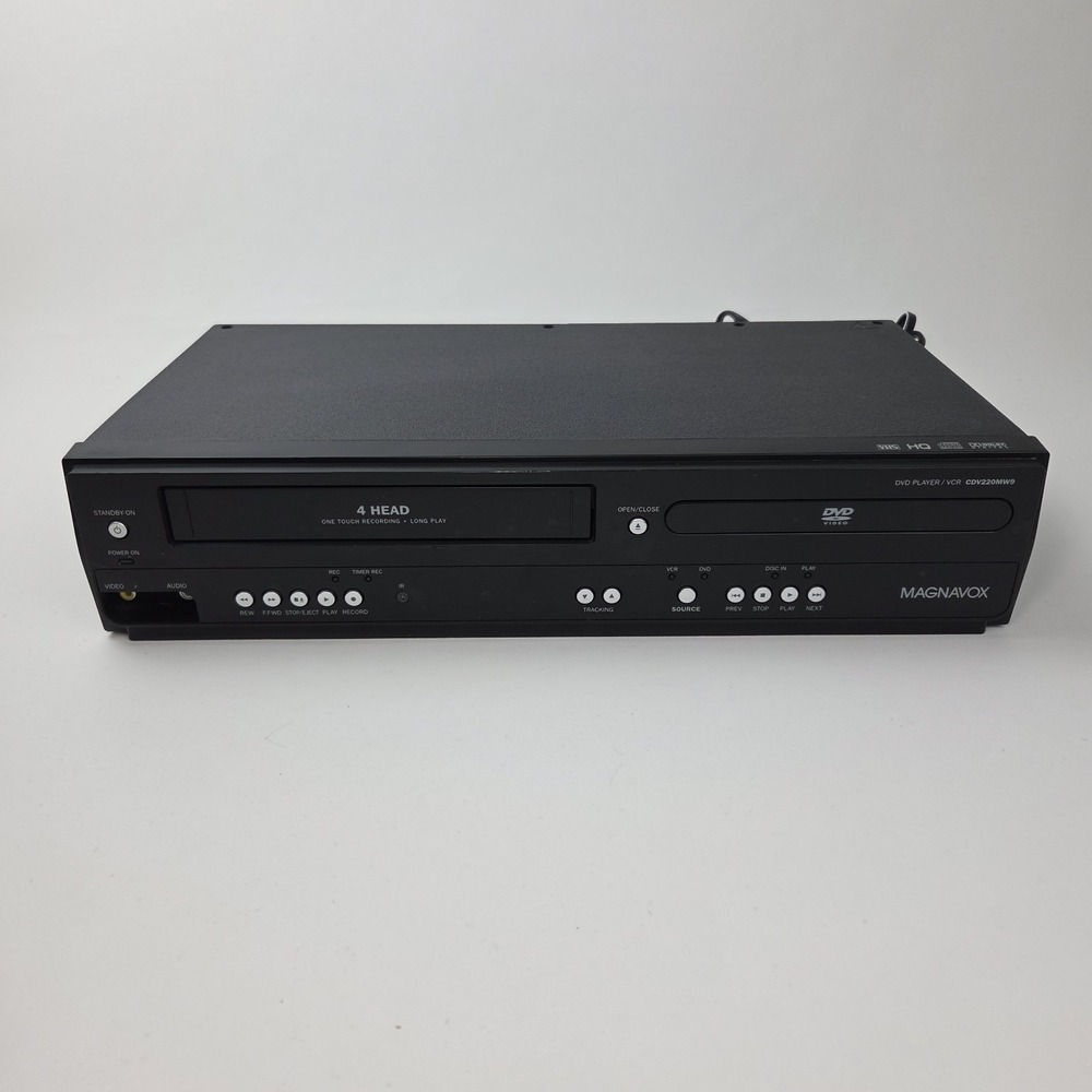 Magnavox DV220MW9 VCR DVD VHS Video Cassette Recorder Player Tested Working